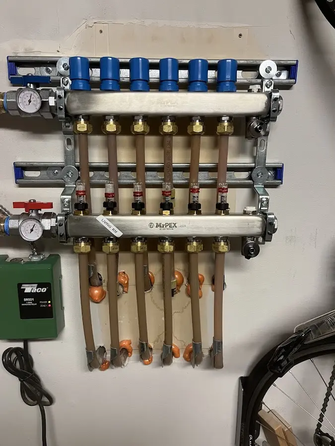 Plumber performing Leak Detection at a residential property in Rowley